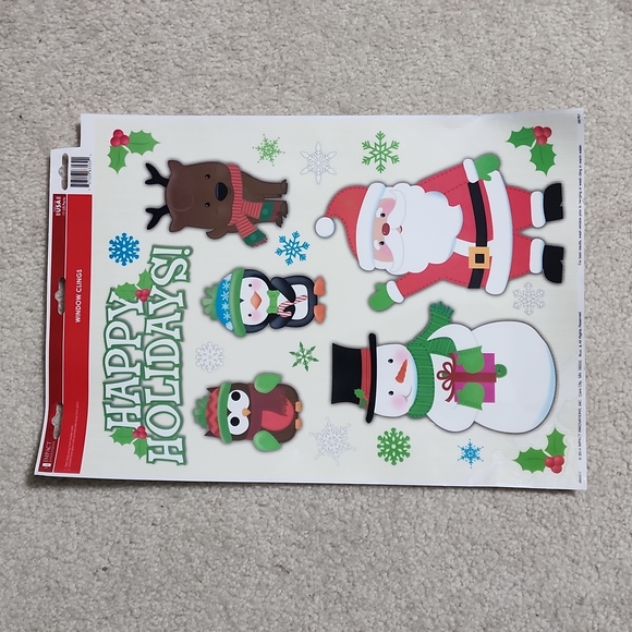 3 for $9 CLEARANCE Window Clings,  12"x17" … - Picture 1 of 3